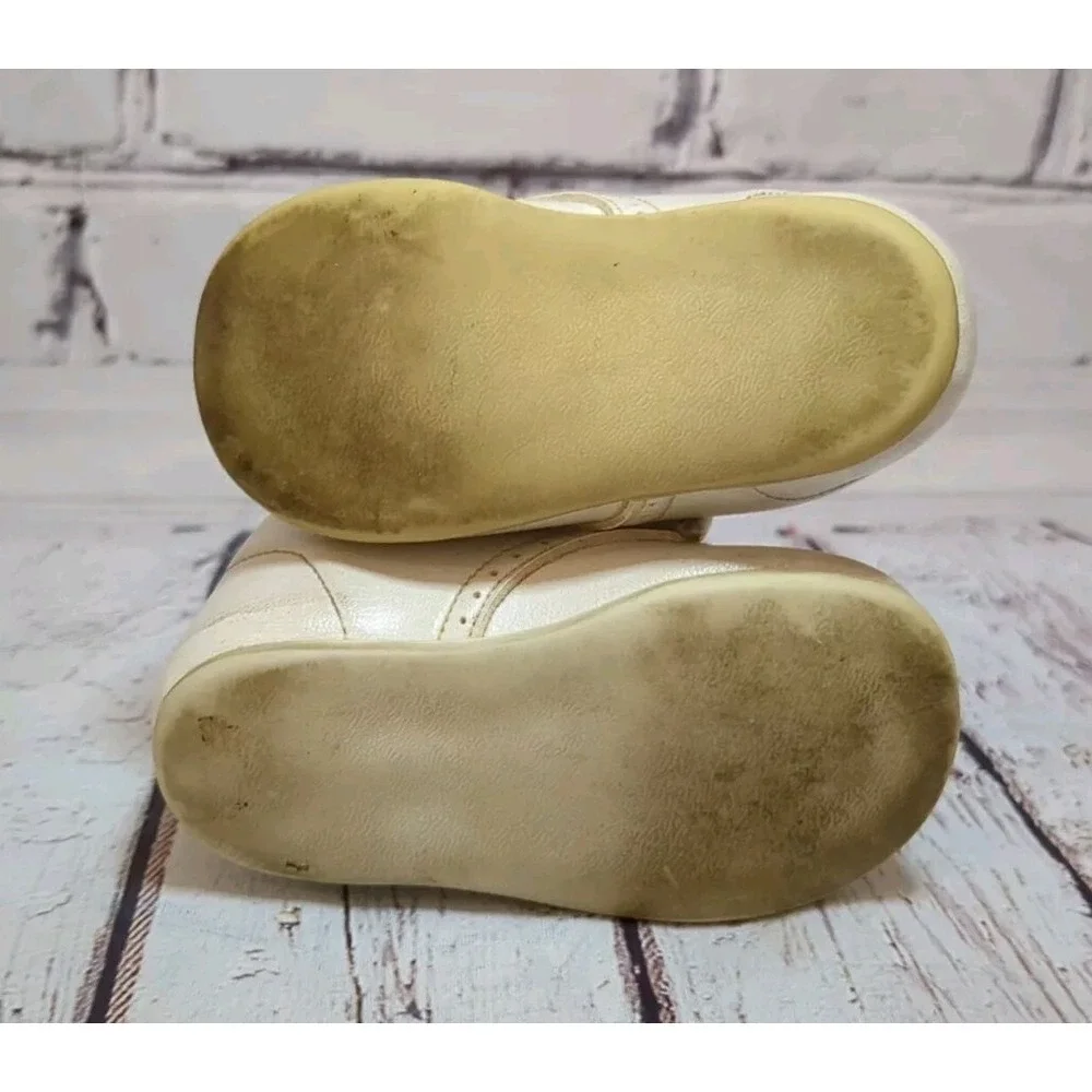 Vintage Baby Deer Infant Trainer‎ Sole Washable Shoes Size 2 Style 4670 In Box